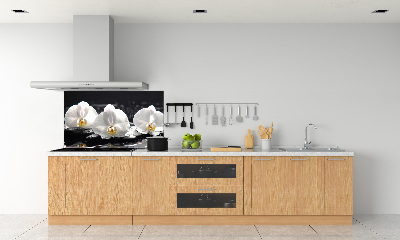 Platte für Küchenrückwand Orchidee