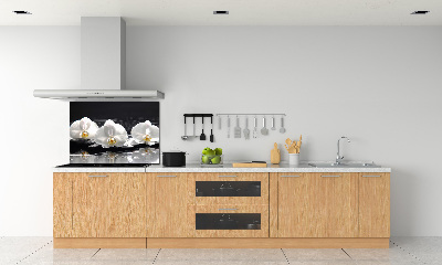 Platte für Küchenrückwand Orchidee