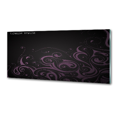 Platte für Küchenrückwand Ornamente