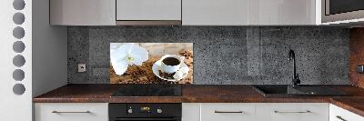 Platte für Küchenrückwand Eine Tasse Kaffee