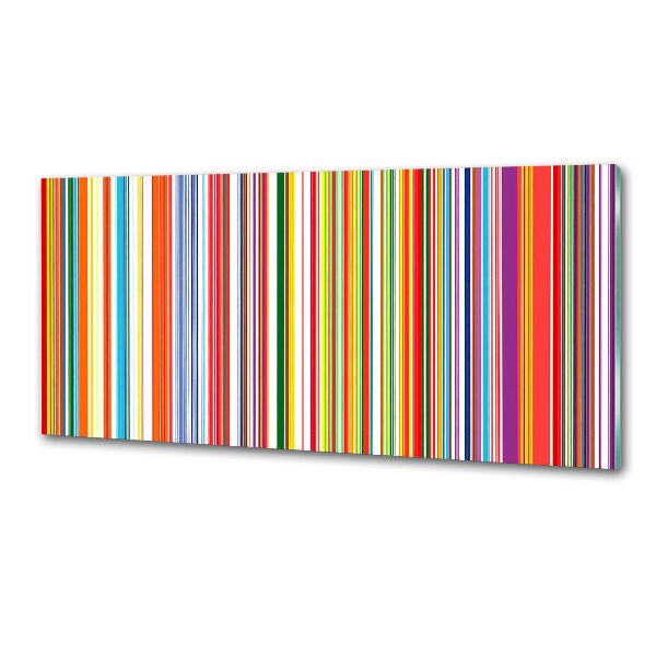 Platte für Küchenrückwand Bunte Streifen