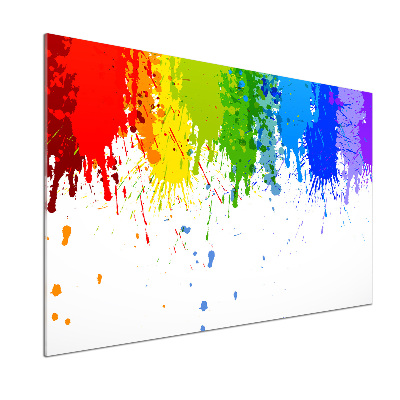 Küchen wandpaneel Regenbogenflecken