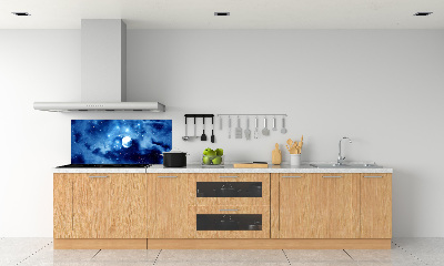 Glasrückwand für die küche Vollmond