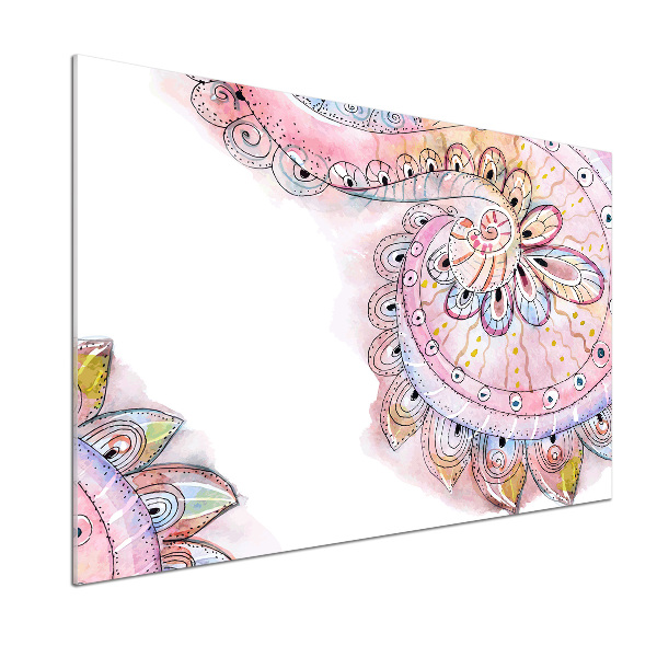 Glasrückwand für die küche Abstraktes Muster