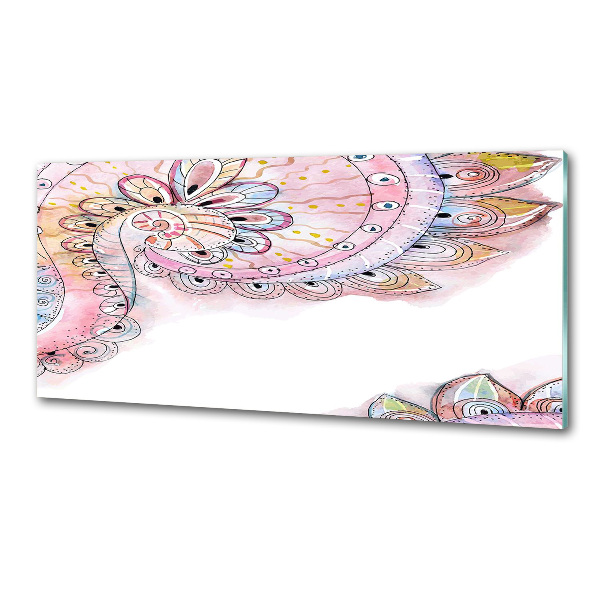 Glasrückwand für die küche Abstraktes Muster