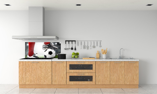 Platte für Küchenrückwand Fußballerbeine