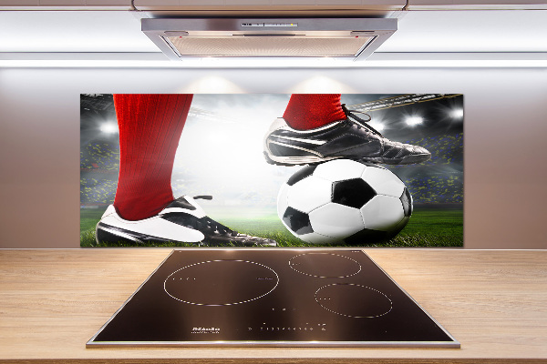 Platte für Küchenrückwand Fußballerbeine