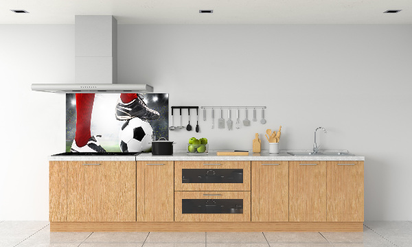 Platte für Küchenrückwand Fußballerbeine