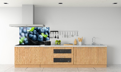 Glasrückwand für die küche Beeren