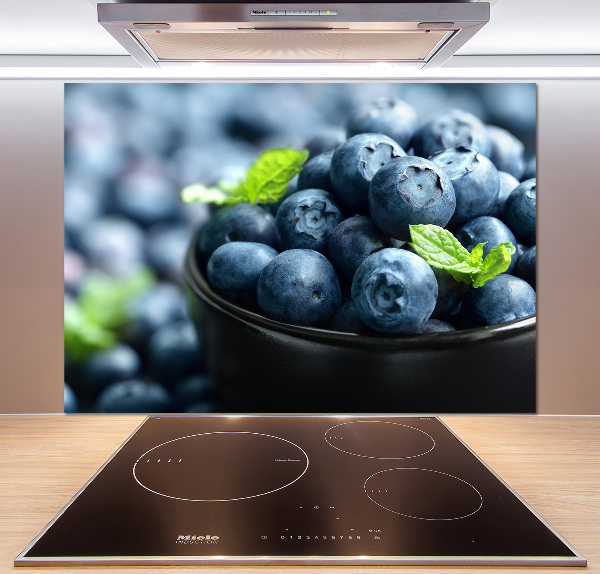 Glasrückwand für die küche Beeren