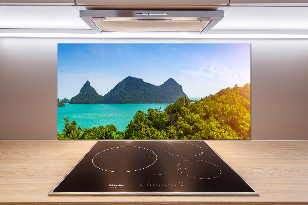 Platte für Küchenrückwand Panorama Thailand