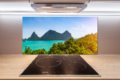 Platte für Küchenrückwand Panorama Thailand