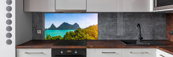 Platte für Küchenrückwand Panorama Thailand