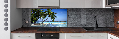 Küchen wandpaneel Tropischer Strand