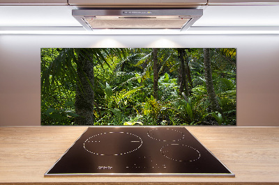 Platte für Küchenrückwand Tropischer Wald