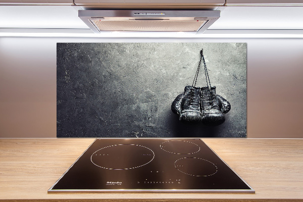 Platte für Küchenrückwand Boxhandschuhe