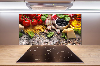 Glasrückwand für die küche Italienische Küche