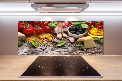 Glasrückwand für die küche Italienische Küche