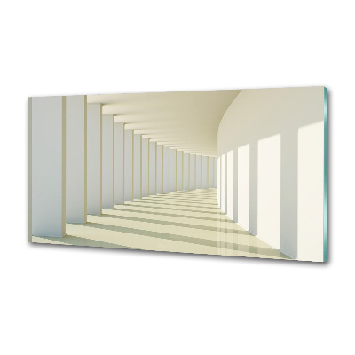 Glasrückwand für die küche Korridor