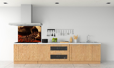 Küchen wandpaneel Kaffeebohnen