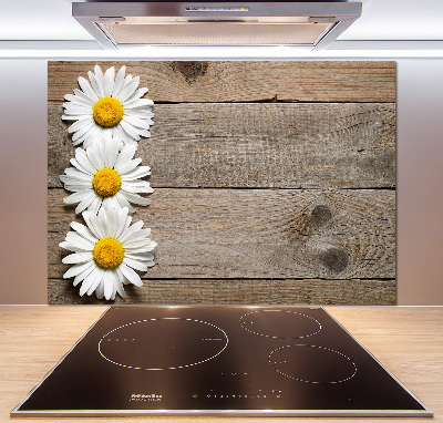 Küchen wandpaneel Gänseblümchenholz