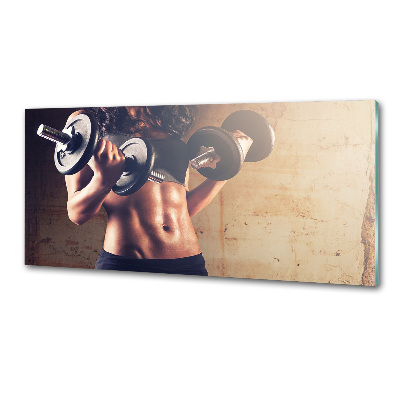 Küchen wandpaneel Muskelaufbau