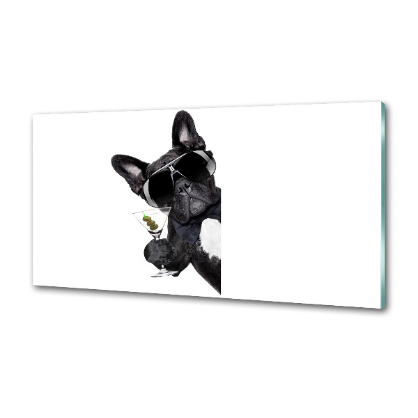 Küchen wandpaneel Martini Dog