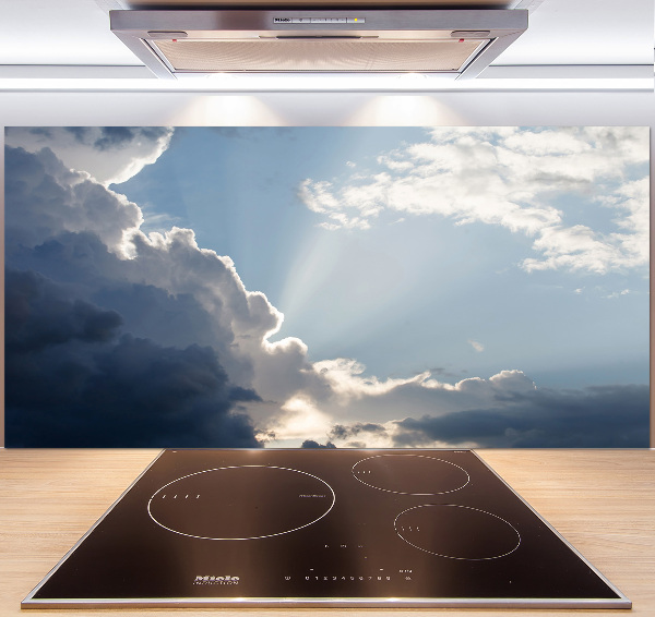 Platte für Küchenrückwand Wolken am Himmel