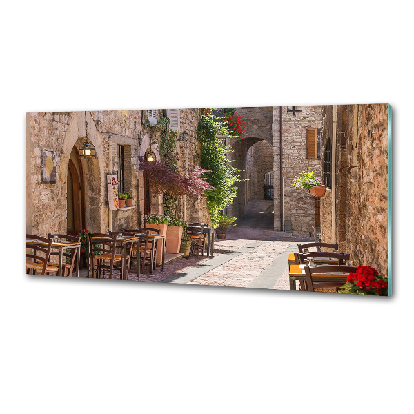 Küchen wandpaneel Italienische Straße