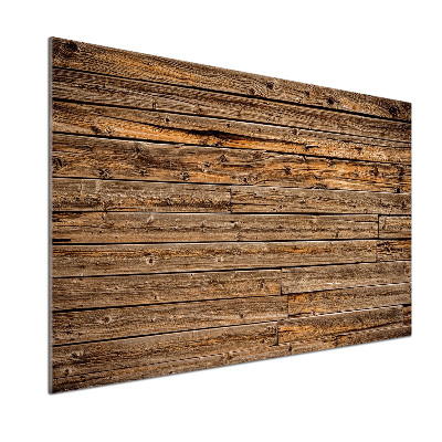 Platte für Küchenrückwand Holzwand