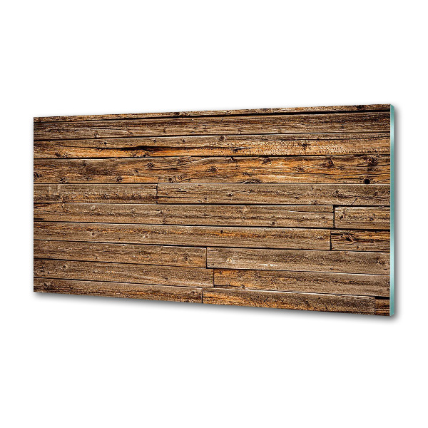Platte für Küchenrückwand Holzwand