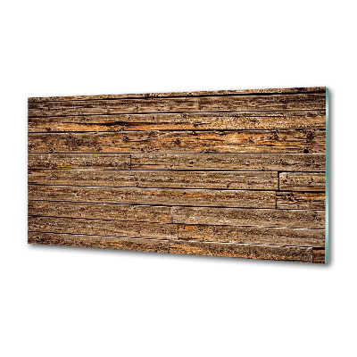 Platte für Küchenrückwand Holzwand