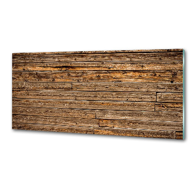Platte für Küchenrückwand Holzwand