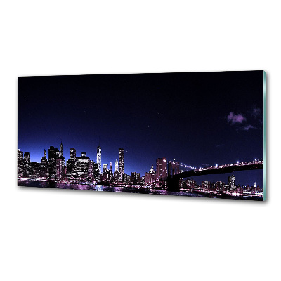 Platte für Küchenrückwand Brooklyn Bridge