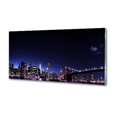 Platte für Küchenrückwand Brooklyn Bridge