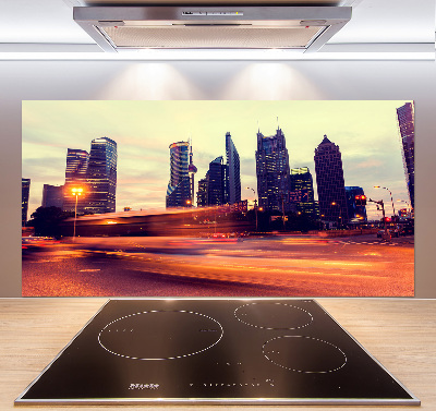 Küchen wandpaneel Shanghai bei Nacht