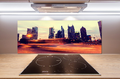 Küchen wandpaneel Shanghai bei Nacht