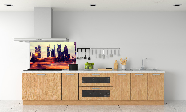 Küchen wandpaneel Shanghai bei Nacht