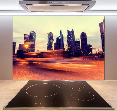 Küchen wandpaneel Shanghai bei Nacht