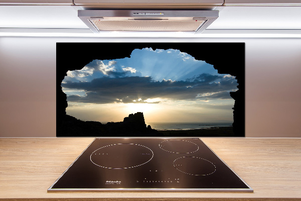 Küchen wandpaneel Sonnenuntergang