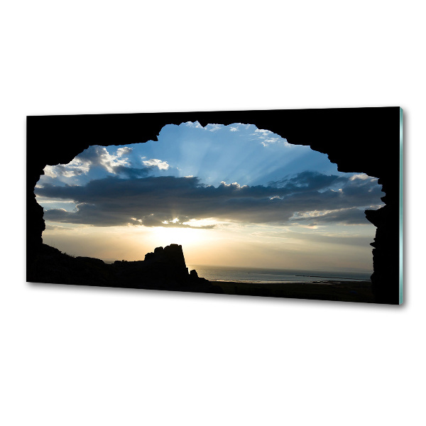 Küchen wandpaneel Sonnenuntergang