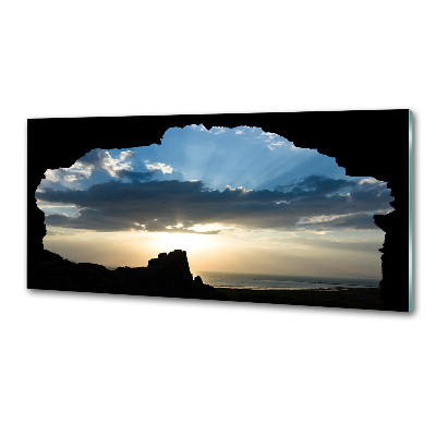 Küchen wandpaneel Sonnenuntergang