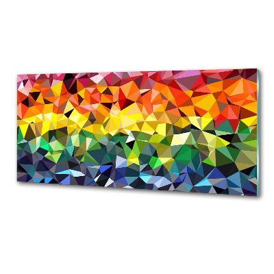 Platte für Küchenrückwand Geometrischer Hintergrund