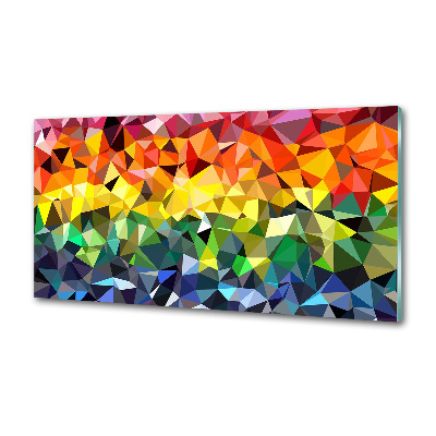 Platte für Küchenrückwand Geometrischer Hintergrund