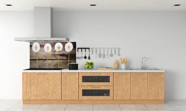 Küchen wandpaneel Löwenzahn