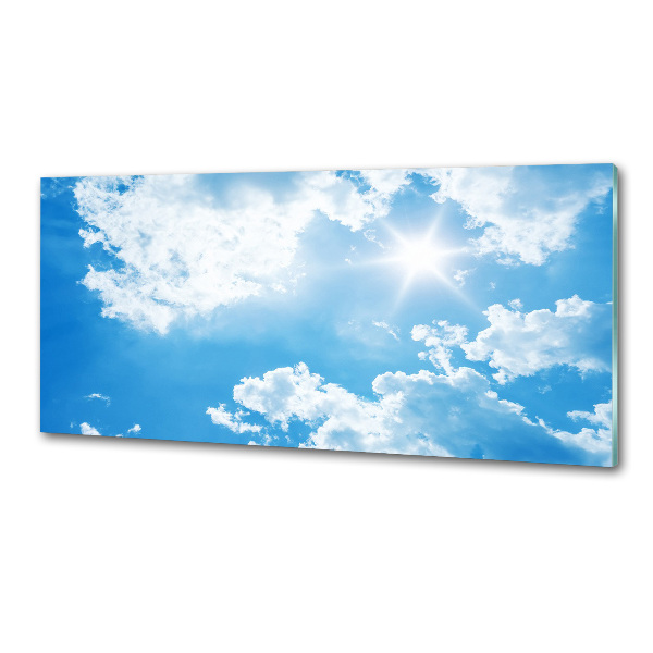 Küchen wandpaneel Wolken am Himmel