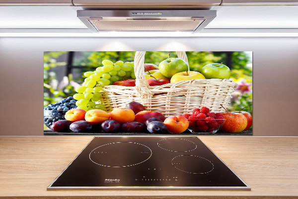 Platte für Küchenrückwand Obstkorb