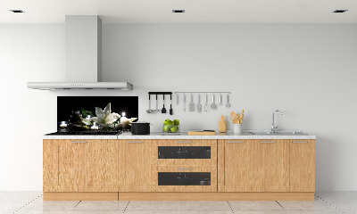 Platte für Küchenrückwand Weiße Lilie