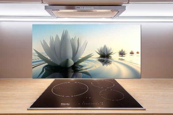 Platte für Küchenrückwand Lotosblume