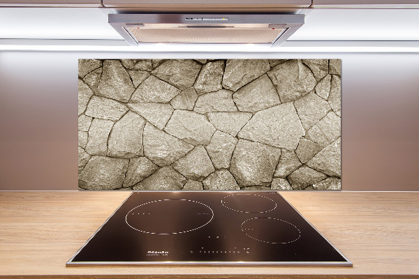 Küchen wandpaneel Steinmauer